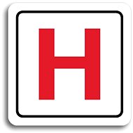 Accept Pictogram "Hydrant" (80 × 80mm) (White Plate - Colour Print) - Sign