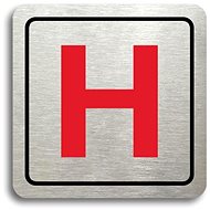 Accept Pictogram "hydrant" (80 × 80mm) (Silver Plate - Colour Print) - Sign