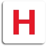 Accept Pictogram "Hydrant" (80 × 80mm) (White Plate - Colour Print without Frame) - Sign