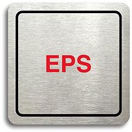 Accept Pictogram "EPS" (80 × 80mm) (Silver Plate - Colour Print) - Sign