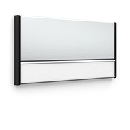 Accept Door Plate ACS Silver (Combination System, 187 X 93mm) (Silver Plate) - Sign