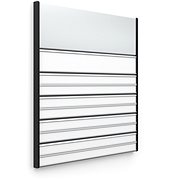 Accept Door Plate ACS Silver (Combination System, 187 X 218mm) (Silver Plate) - Sign