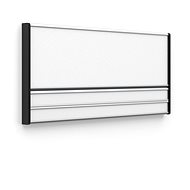 Accept ACS Door Plate (Plug-in System, 187 × 93mm) (Silver Plate) - Sign
