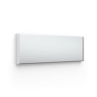 Accept ACS Door Plate Silver with Grey Side Panels (Non-sliding System, 187 × 62mm) (Silver Plate - Sign