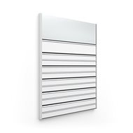 Accept Door Plate ACS Silver with Grey Side Panels (Combination System, 187 × 250mm) (Silver - Sign