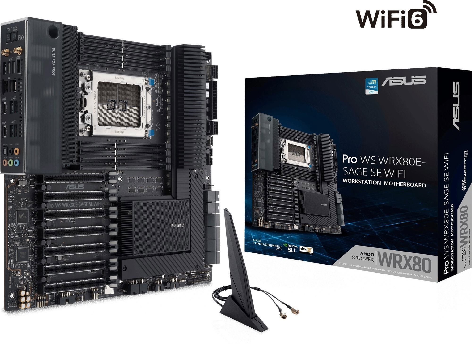 Refurbished - ASUS Pro WS WRX80E-SAGE SE WIFI - Motherboard
