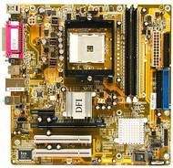 DFI C51G-ML - nForce410/6100 MCP DualChannel DDR400 VGA+PCIe x16 SATA LAN 8ch audio sc754, mATX - Motherboard