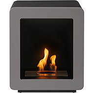 Adam Mira Bioethanol Fireplace, Grey - Bioethanol Fireplace
