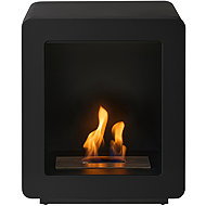 Adam Mira Bioethanol Fireplace, Black - Bioethanol Fireplace
