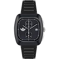Adidas unisex Retro Wave Two Chrono watch square analogue AOSY24533 - Watch