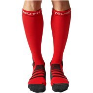 Adidas Kompresný ponožky červeno čiernej 40-42 - Kompresné ponožky