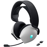 Dell Alienware Dual Mode Wireless Gaming Headset - AW720H (Lunar Light) - Gaming Headphones