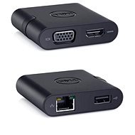 Dell USB 3.0 na HDMI/VGA/Ethernet/USB 2.0 - Redukcia