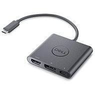 Dell USB-C (M) zu HDMI / DP / USB-C (F) mit Power Pass-Through - Adapter