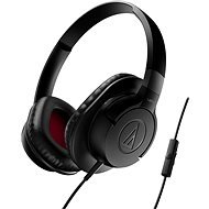 Audio-Technica ATH-fekete AX1iSGY - Fej-/fülhallgató