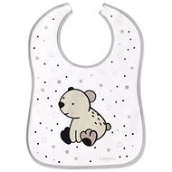 BabyOno bib I Can Almost Feed Myself, bear - grey - Bib