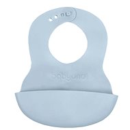 BabyOno silicone bib - light blue/mint - Bib