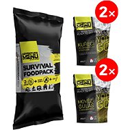 Adventure Menu - Beef Goulash + Chicken with Beans 2 × 2 - MRE