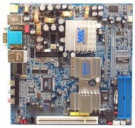 VIA EPIA TC6000E Mini ITX, integr. CPU VIA C3/Eden 600MHz, VGA, 1x DDR266, audio, LAN, externí napáj - Motherboard