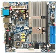 VIA EPIA SP8000EG Mini ITX, integr. CPU VIA C3/Eden 800MHz, VGA, TV-out, 1x DDR400, audio, FW, USB2. - Motherboard