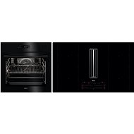 AEG 9000 SteamPro BSE798380B + AEG Mastery ComboHob CCE84779CB - Oven & Cooktop Set