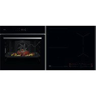 AEG 7000 SenseCook OS6PB631AB + AEG 7000 SenseBoil® TI64IB10FB - Oven & Cooktop Set
