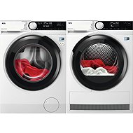 AEG 7000 ProSteam® LFR73964CC + AEG 8000 AbsoluteCare® TR8384C - Washer Dryer Set