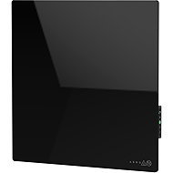 AENO GH12s Quadro Smart heater, infrared + convection, tempered glass, 500 W, 50 × 50 cm, black - Infrared Heater Panel