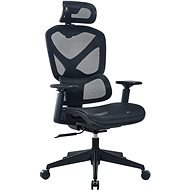 AlzaErgo Chair Wave 1 schwarz - Bürostuhl