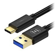 Eternico AluCore USB-C 3.1 Gen1, 1m fekete - Adatkábel