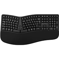 Eternico Ergonomic Keyboard wireless KS2450 black - EN/SK - Keyboard