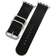 Eternico Nylon Band für Apple Watch 38mm / 40mm / 41mm schwarz - Armband