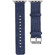 Eternico Apple Watch 38 mm/40 mm Canvas Band modrý - Remienok na hodinky