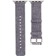 Eternico 38mm / 40mm Canvas Band Grey für Apple Watch - Armband