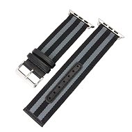 Eternico 38mm / 40mm Nylon Band Black Grey for Apple Watch - Watch Strap