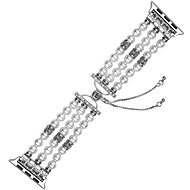 Eternico 42mm / 44mm Pearl Bracelet White for Apple Watch - Watch Strap