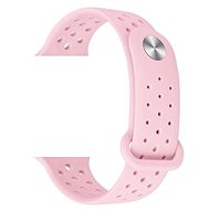 Eternico 42mm Apple Watch Silicone Band, Pink - Watch Strap