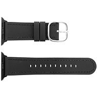 Eternico Leather for Apple Watch 38mm / 40mm / 41mm black - Watch Strap