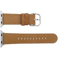 Eternico Leather for Apple Watch 42mm / 44mm / 45mm brown - Watch Strap