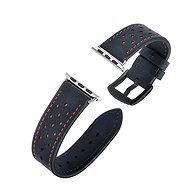 Eternico Leather Band for Apple Watch 38mm / 40mm / 41mm dark blue - Watch Strap