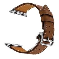Eternico Leather Strap für Apple Watch 38mm / 40mm / 41mm braun - Armband