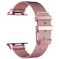 Eternico Mesh Metal Band pre Apple Watch 38mm / 40mm / 41mm ružový - Remienok na hodinky