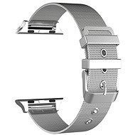 Eternico Mesh Metal Band for Apple Watch 42mm / 44mm / 45mm silver - Watch Strap