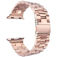 Eternico 42mm Apple Watch Steel Band, Rose Gold - Watch Strap