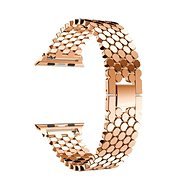 Eternico 38mm / 40mm Metal Band ružovo zlatý pre Apple Watch - Remienok na hodinky