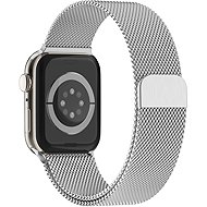 Eternico Elegance Milanese for Apple Watch 44mm / 45mm / 46mm / Ultra 49mm silver - Watch Strap