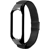 Eternico Elegance Milanese for Xiaomi Smart Band 7 black - Watch Strap