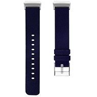 Eternico Fitbit Charge 3 / 4 Canvas tmavo-modrý (Large) - Remienok na hodinky