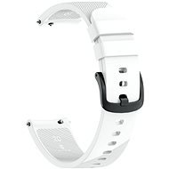 Eternico Essential Steel Buckle Universal Quick Release 20mm White - Watch Strap