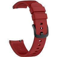 Eternico Essential Steel Buckle Universal Quick Release 20mm Red - Watch Strap